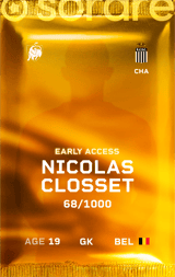 Nicolas Closset - limited