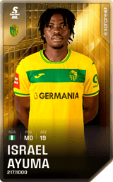 Israel Ayuma - limited