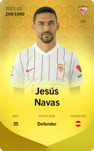 Jesús Navas - limited