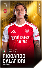 Riccardo Calafiori - limited