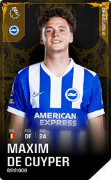 Maxim De Cuyper - limited