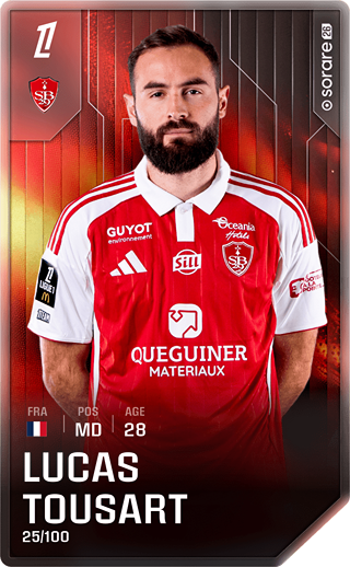 Lucas Tousart - rare