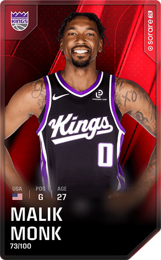 Malik Monk - rare