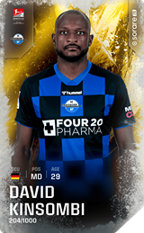 David Kinsombi - limited