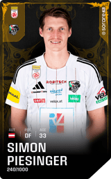 Simon Piesinger - limited