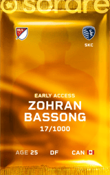Zohran Bassong - limited
