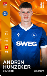 Andrin Hunziker - limited