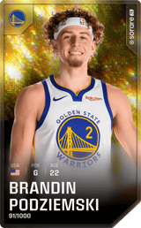 Brandin Podziemski - limited