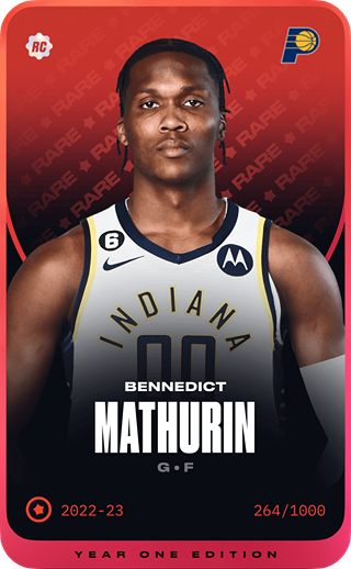 Bennedict Mathurin - rare