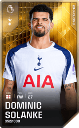 Dominic Solanke - limited