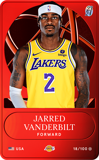 Jarred Vanderbilt - rare