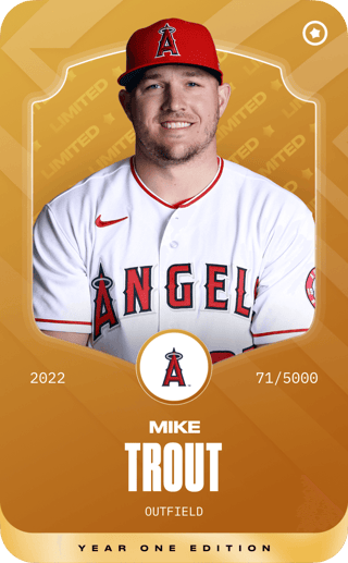 2022 Topps #27 Mike Trout Value - Baseball