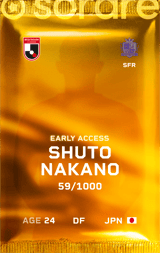 Shuto Nakano - limited