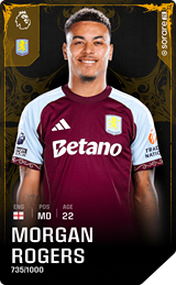 Morgan Rogers - limited