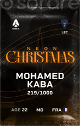 Mohamed Kaba - limited