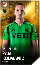 Žan Kolmanič  - limited