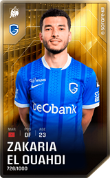 Zakaria El Ouahdi - limited