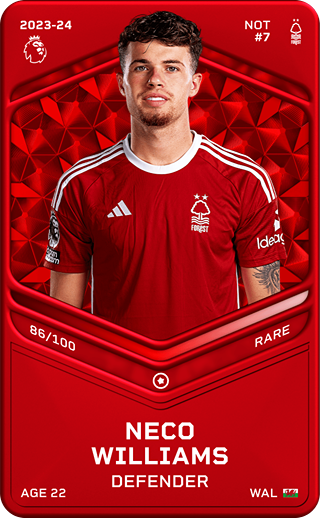 Neco Williams - rare