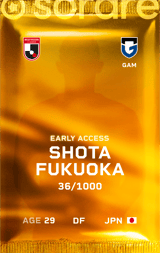 Shota Fukuoka - limited