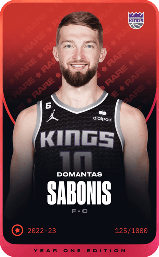 Domantas Sabonis - rare