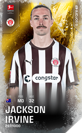 Jackson Irvine - limited