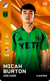 Micah Burton - limited