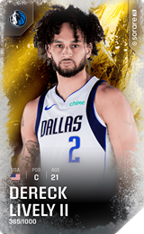 Dereck Lively II - limited