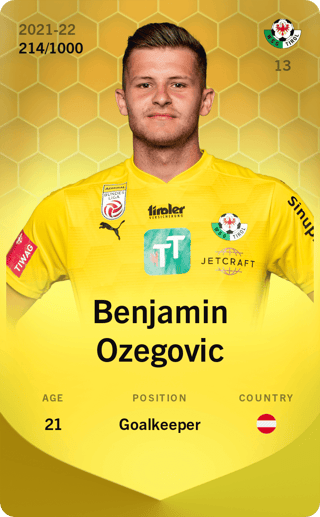 Benjamin Ozegovic - limited