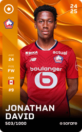 Jonathan David - limited
