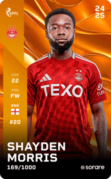 Shayden Morris - limited