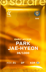 Park Jae-Hyeon - limited