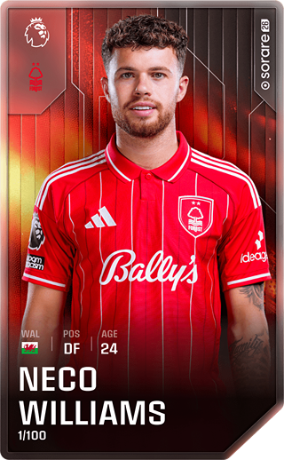 Neco Williams - rare