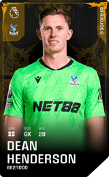 Dean Henderson - limited