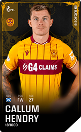 Callum Hendry - limited