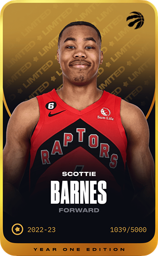 Scottie Barnes - limited