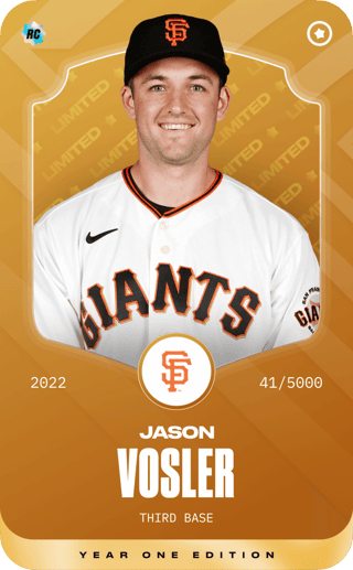 Jason Vosler - limited