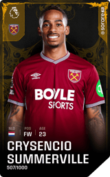 Crysencio Summerville - limited