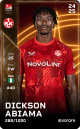 Dickson Abiama - limited