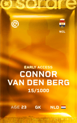 Connor van den Berg - limited