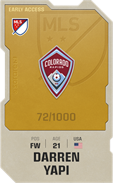 Darren Yapi - limited