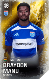 Braydon Manu - limited