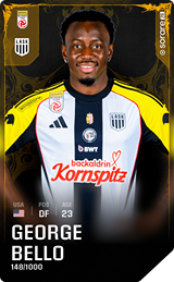 George Bello - limited