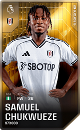 Samuel Chukwueze - limited