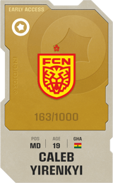 Caleb Yirenkyi - limited