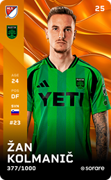 Žan Kolmanič  - limited