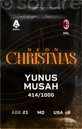Yunus Musah - limited