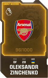 Oleksandr Zinchenko - limited