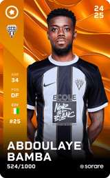 Abdoulaye Bamba - limited