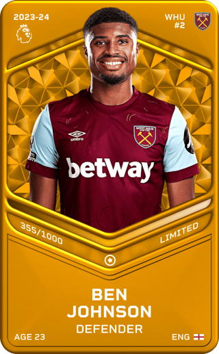 Ben Johnson - limited