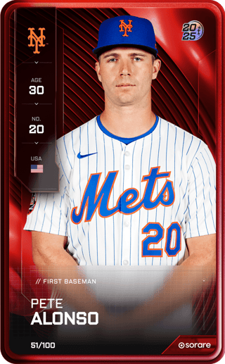 Pete Alonso - rare
